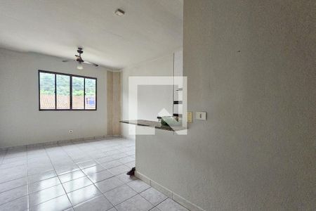 Sala de apartamento para alugar com 1 quarto, 28m² em Vila Santo Antônio, Guarujá