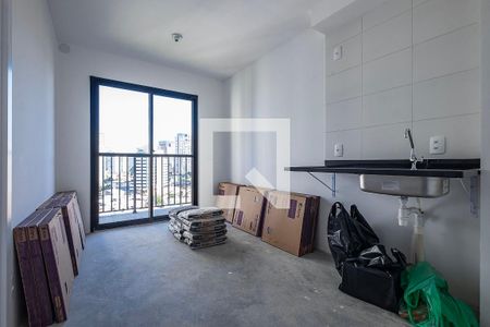 Sala/Cozinha de apartamento para alugar com 1 quarto, 27m² em Pinheiros, São Paulo