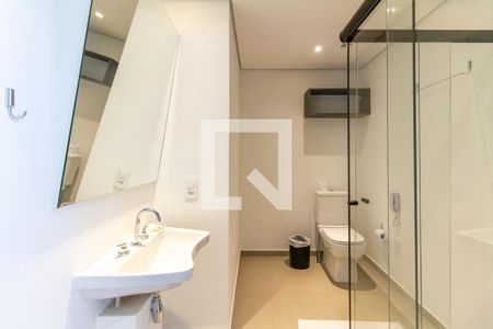 Banheiro de apartamento para alugar com 1 quarto, 25m² em Perdizes, São Paulo