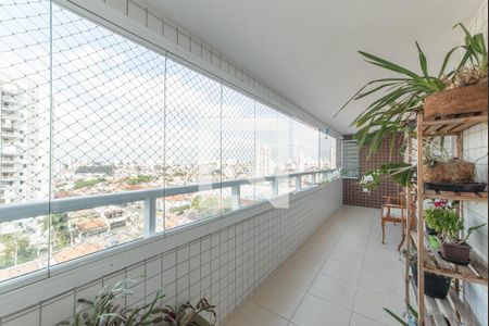 Varanda de apartamento à venda com 4 quartos, 136m² em Vila Dom Pedro I, São Paulo