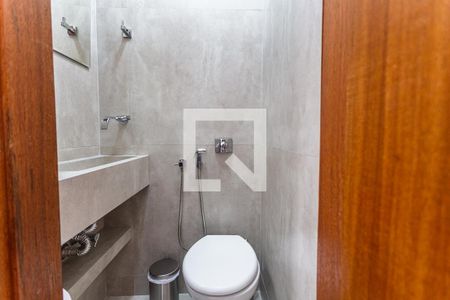 Lavabo da Sala de apartamento à venda com 3 quartos, 78m² em Santo Antônio, Belo Horizonte