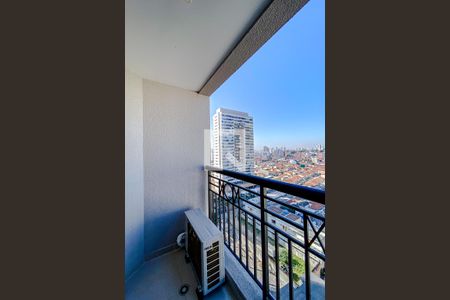 Varanda da Sala de apartamento para alugar com 2 quartos, 54m² em Belenzinho, São Paulo