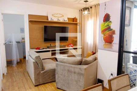 sala de apartamento à venda com 2 quartos, 56m² em Padroeira, Osasco
