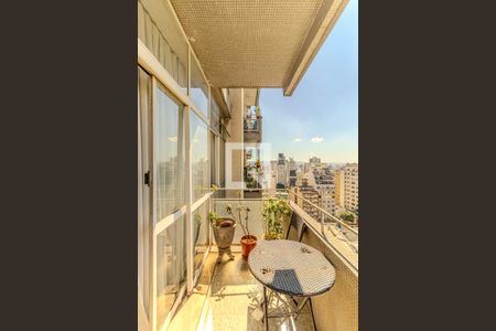 Varanda de apartamento para alugar com 3 quartos, 149m² em Vila Buarque, São Paulo