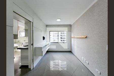 Sala de apartamento para alugar com 2 quartos, 55m² em Cidade Monções, São Paulo