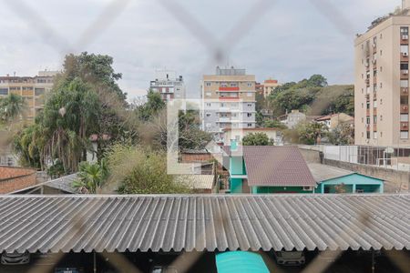 Vista da Sala de apartamento para alugar com 3 quartos, 80m² em Cristal, Porto Alegre