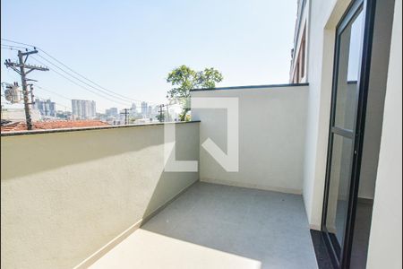 Varanda da Sala de apartamento à venda com 2 quartos, 117m² em Vila Linda, Santo André