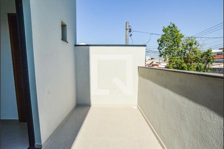 Varanda da Sala de apartamento à venda com 2 quartos, 117m² em Vila Linda, Santo André