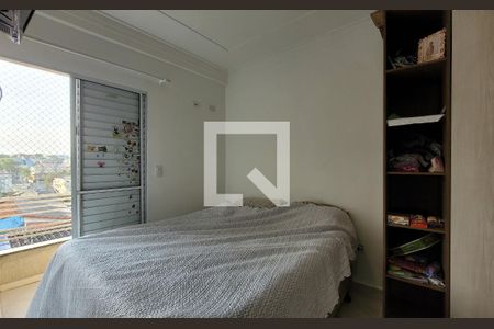 Suíte de apartamento à venda com 2 quartos, 98m² em Vila Camilópolis, Santo André