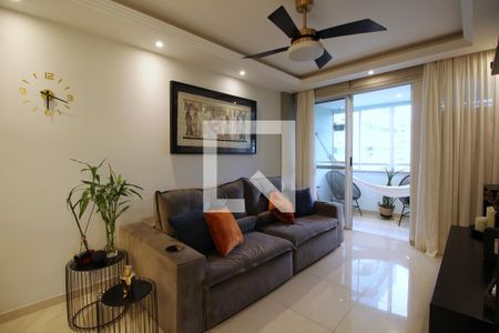 Sala de apartamento à venda com 2 quartos, 77m² em Barra da Tijuca, Rio de Janeiro