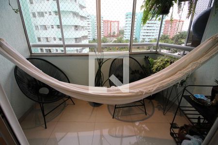 Sala - Varanda de apartamento à venda com 2 quartos, 77m² em Barra da Tijuca, Rio de Janeiro