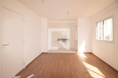 Quarto e cozinha de apartamento para alugar com 1 quarto, 28m² em Vila Mazzei, São Paulo