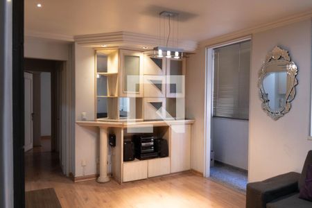 Sala de apartamento à venda com 3 quartos, 85m² em Estoril, Belo Horizonte