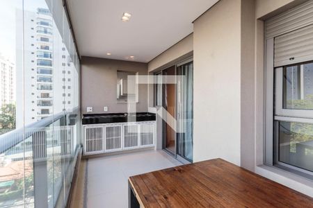 Varanda de apartamento à venda com 2 quartos, 71m² em Indianópolis, São Paulo