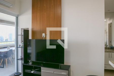 Sala de apartamento à venda com 1 quarto, 47m² em Parque Industrial Tomas Edson, São Paulo