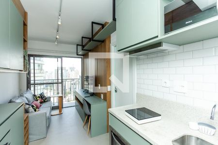 Studio de kitnet/studio para alugar com 1 quarto, 27m² em Vila Nova Conceição, São Paulo