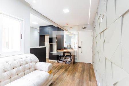 Sala de apartamento à venda com 2 quartos, 100m² em Parque Oratório, Santo André