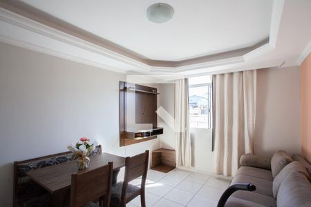 Sala de apartamento à venda com 2 quartos, 52m² em Santa Monica, Belo Horizonte