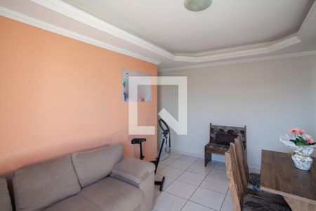 Sala de apartamento à venda com 2 quartos, 52m² em Santa Monica, Belo Horizonte