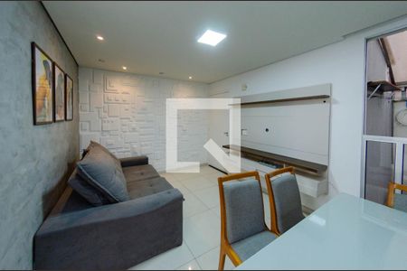 Sala de apartamento à venda com 2 quartos, 70m² em Estrela do Oriente, Belo Horizonte