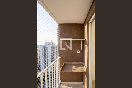 Varanda da Sala de apartamento à venda com 3 quartos, 70m² em Centro, Diadema