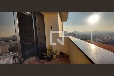 Varanda Sala de apartamento para alugar com 3 quartos, 125m² em Parque das Nações, Santo André