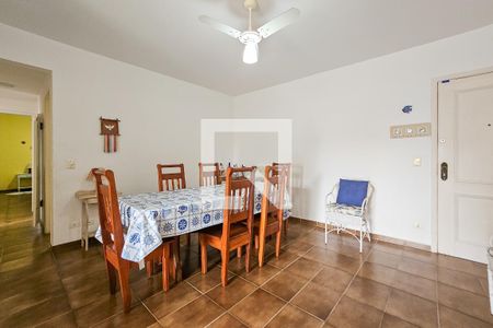 Sala de apartamento para alugar com 3 quartos, 120m² em Jardim Ana Maria, Guarujá