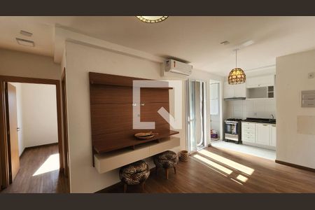 Sala de apartamento para alugar com 2 quartos, 51m² em Horto Florestal, Jundiaí