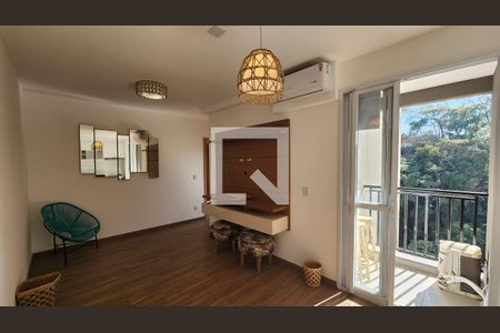 Sala de apartamento para alugar com 2 quartos, 51m² em Horto Florestal, Jundiaí