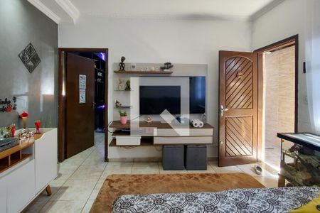 Sala de casa para alugar com 2 quartos, 98m² em Vila Caiçara, Praia Grande