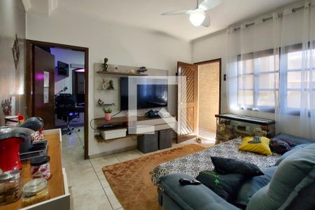 Sala de casa para alugar com 2 quartos, 98m² em Vila Caiçara, Praia Grande