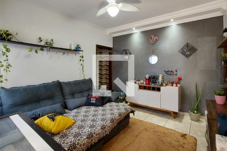 Sala de casa para alugar com 2 quartos, 98m² em Vila Caiçara, Praia Grande