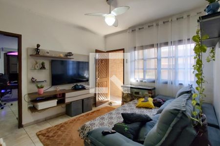 Sala de casa para alugar com 2 quartos, 98m² em Vila Caiçara, Praia Grande