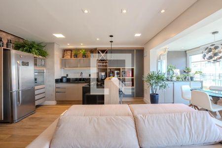 Sala/Cozinha de apartamento à venda com 1 quarto, 64m² em Consolação, São Paulo