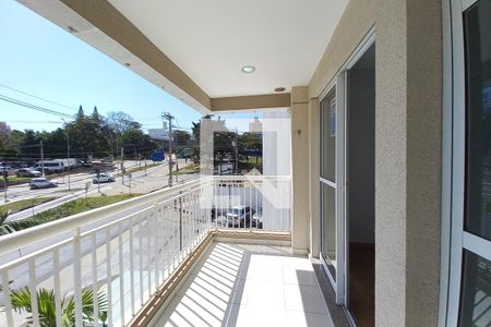 Varanda da Sala de apartamento para alugar com 3 quartos, 75m² em Parque Itália, Campinas