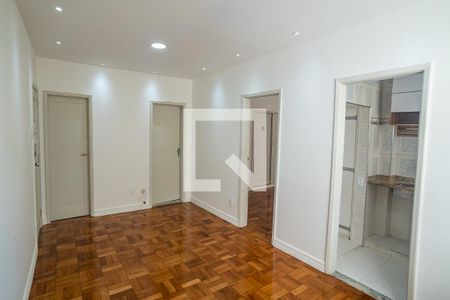 Sala  de apartamento para alugar com 1 quarto, 30m² em Laranjeiras, Rio de Janeiro