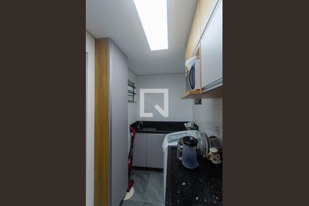 Cozinha de casa de condomínio à venda com 1 quarto, 37m² em Vila Nova, Porto Alegre