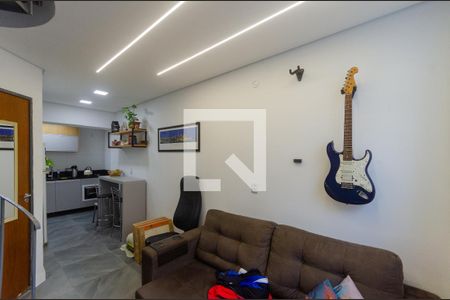 Sala de casa de condomínio à venda com 1 quarto, 37m² em Vila Nova, Porto Alegre