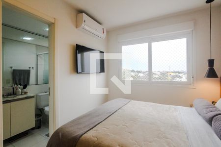 Suite de apartamento à venda com 3 quartos, 72m² em Jardim Itu, Porto Alegre