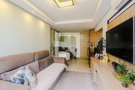 Sala de apartamento à venda com 3 quartos, 72m² em Jardim Itu, Porto Alegre