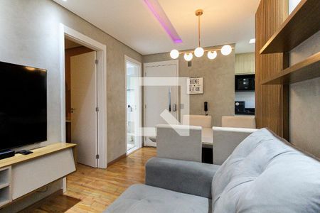 Sala de apartamento à venda com 1 quarto, 40m² em Vila Taquari, São Paulo