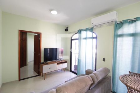 Sala de apartamento para alugar com 1 quarto, 55m² em Centro, Uberlândia