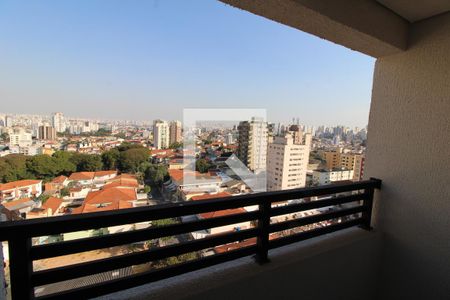 Sala / Cozinha - Varanda de apartamento para alugar com 1 quarto, 34m² em Vila Pauliceia, São Paulo