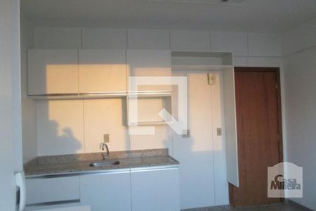 Cozinha de apartamento à venda com 1 quarto, 34m² em Funcionários, Belo Horizonte