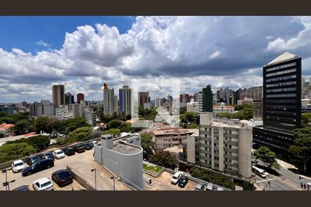 vista de apartamento à venda com 1 quarto, 34m² em Funcionários, Belo Horizonte