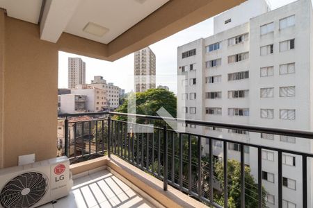 Varanda da Sala de apartamento para alugar com 1 quarto, 40m² em Santana, São Paulo