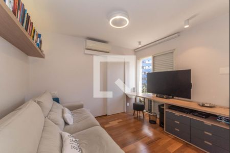 Sala de TV de apartamento à venda com 2 quartos, 103m² em Brooklin Novo, São Paulo