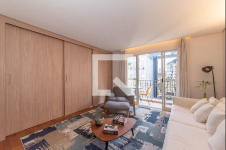 Sala de apartamento à venda com 2 quartos, 103m² em Brooklin Novo, São Paulo