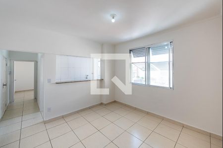 Sala de apartamento para alugar com 1 quarto, 49m² em Aparecida, Santos