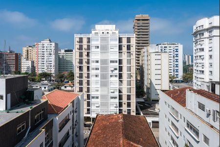 Vista de apartamento para alugar com 1 quarto, 49m² em Aparecida, Santos